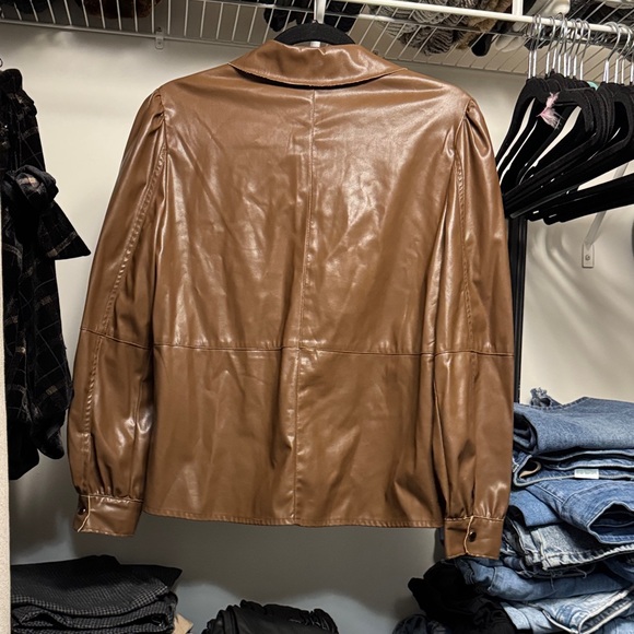 Another Love Brown Button Down Shirt - Picture 5 of 5